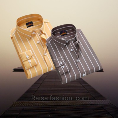 2 Pcs full sleeve check shirt