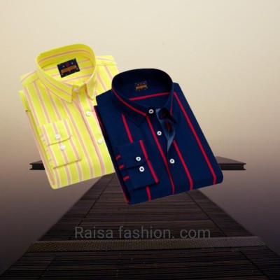 2 Pcs full sleeve check shirt