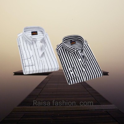 2 Pcs full sleeve check shirt