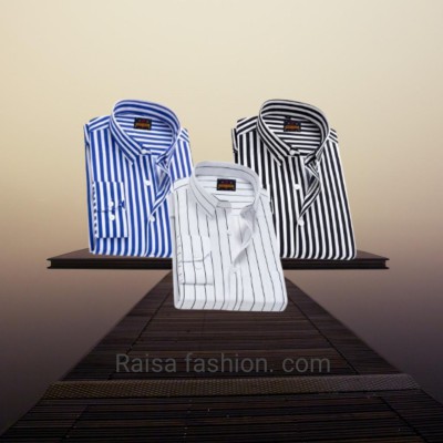3 Pcs full sleeve check shirt