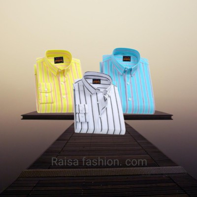 3 Pcs full sleeve check shirt