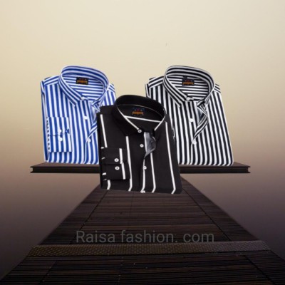 3 Pcs full sleeve check shirt