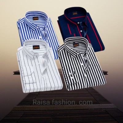 4 Pcs full sleeve check shirt