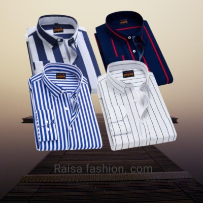 4 Pcs full sleeve check shirt