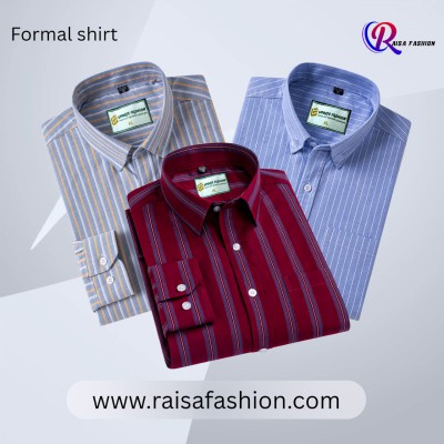 3 PCS Long Sleeve Stripe Shirt