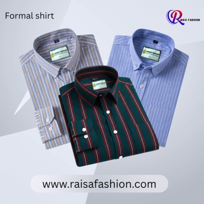 3 PCS Long Sleeve Stripe Shirt
