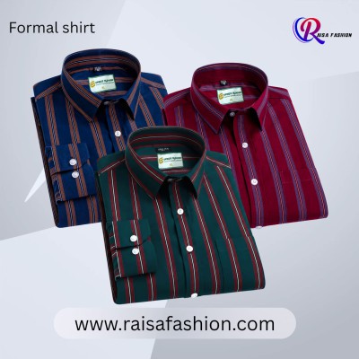 3 PCS Long Sleeve Stripe Shirt