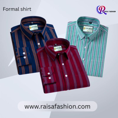 3 PCS Long Sleeve Stripe Shirt