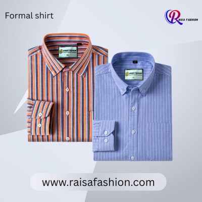 2 PCS Long Sleeve Stripe Shirt