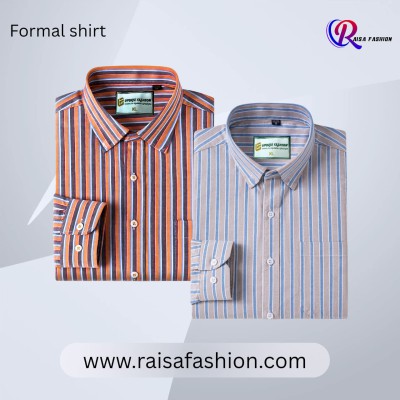 2 PCS Long Sleeve Stripe Shirt