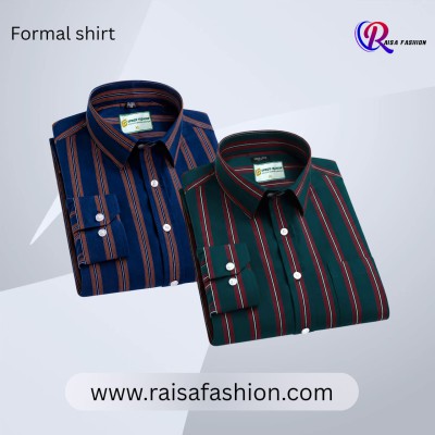 2 PCS Long Sleeve Stripe Shirt
