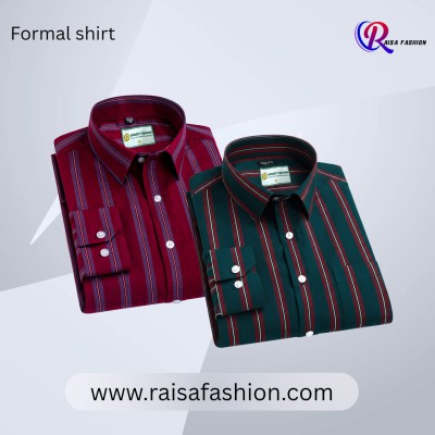 2 PCS Long Sleeve Stripe Shirt