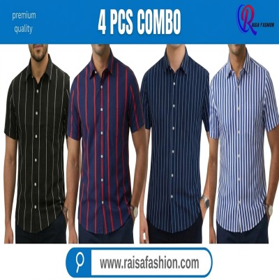 Half sleeve print shirt