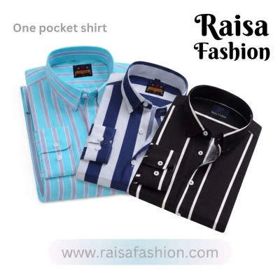 3 Pcs full sleeve check shirt