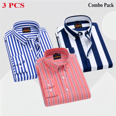 3 Pcs full sleeve check shirt