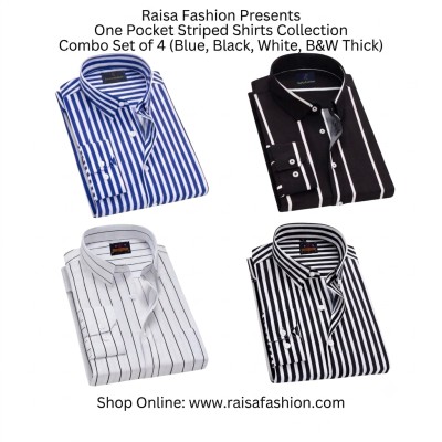 4 Pcs full sleeve check shirt