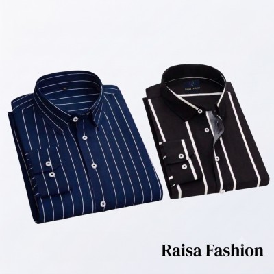 2 Pcs full sleeve check shirt