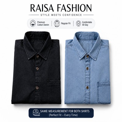 Denim full sleeve shirt