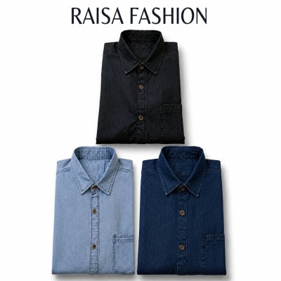 Denim full sleeve shirt