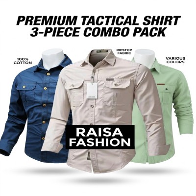Long sleeve double pocket shirt