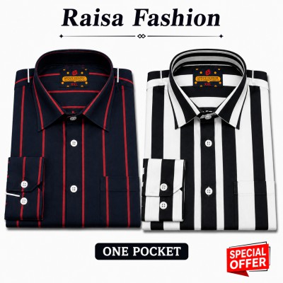 2 Pcs full sleeve check shirt