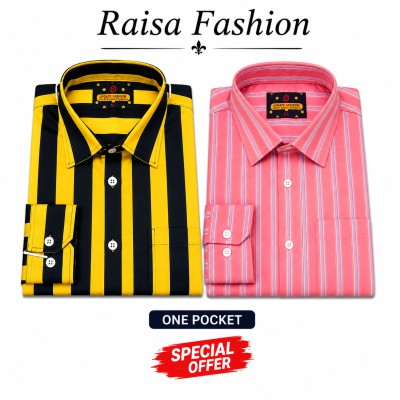 2 pc full sleeve check shirt