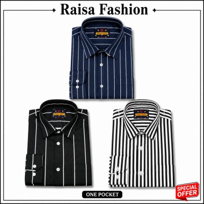 3 Pcs full sleeve check shirt