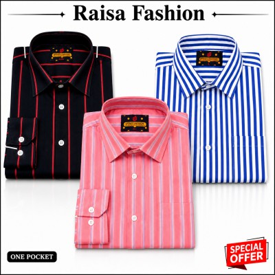 3 Pcs full sleeve check shirt