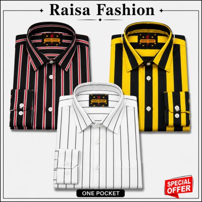 3 Pcs full sleeve check shirt