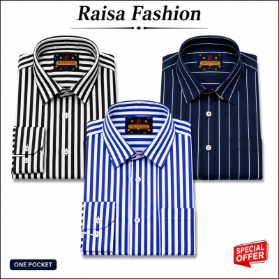 3 Pcs full sleeve check shirt