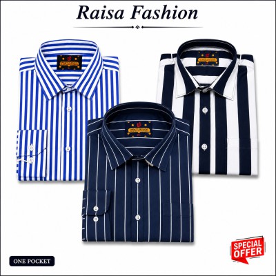 3 Pcs full sleeve check shirt