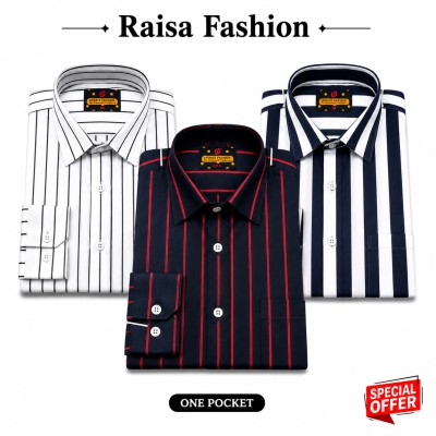 3 Pcs full sleeve check shirt