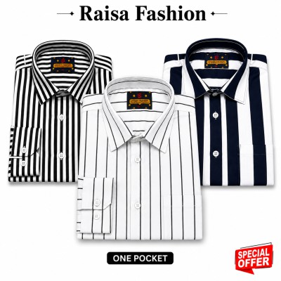 3Pcs full sleeve check shirt