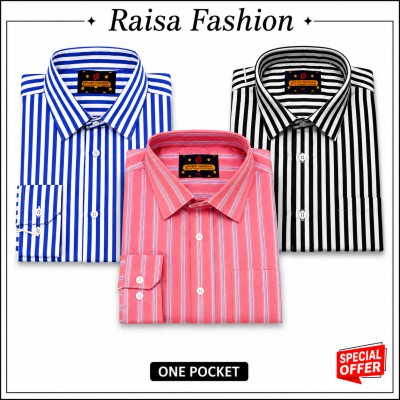3 Pcs full sleeve check shirt