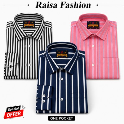 3 Pcs full sleeve check shirt
