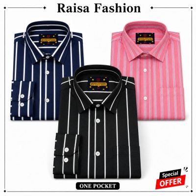 3 Pcs full sleeve check shirt