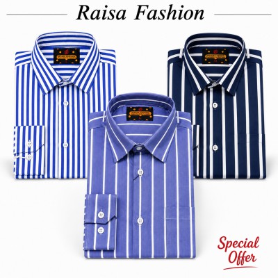 3 Pcs full sleeve check shirt