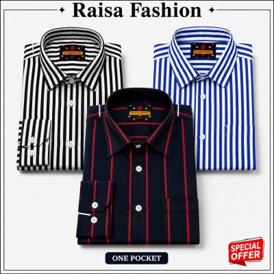 3 Pcs full sleeve check shirt
