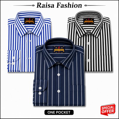 3 Pcs full sleeve check shirt