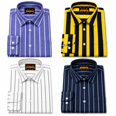 4 Pcs full sleeve check shirt