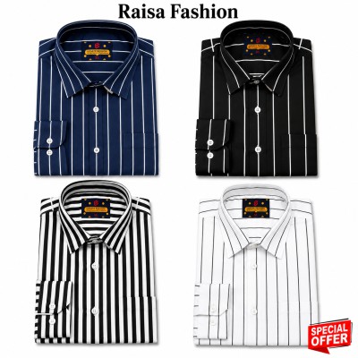4 pc full sleeve check shirt