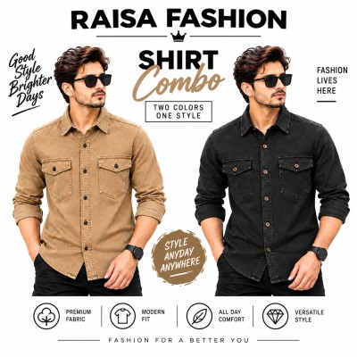 Double Pocket full Sleeve denim shirt