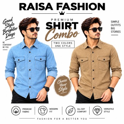 Double Pocket full Sleeve denim shirt