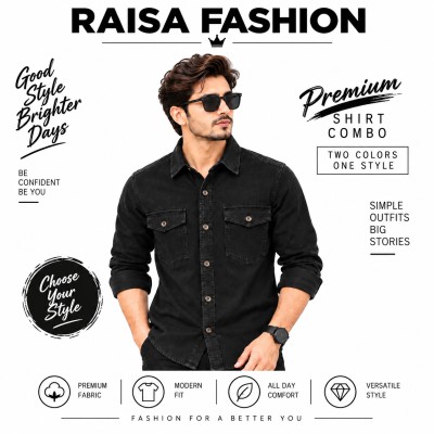 Double Pocket full Sleeve denim shirt