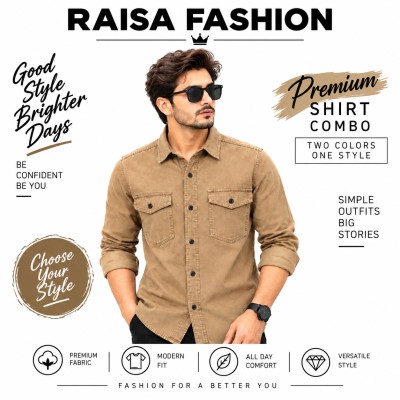 Double Pocket full Sleeve denim shirt