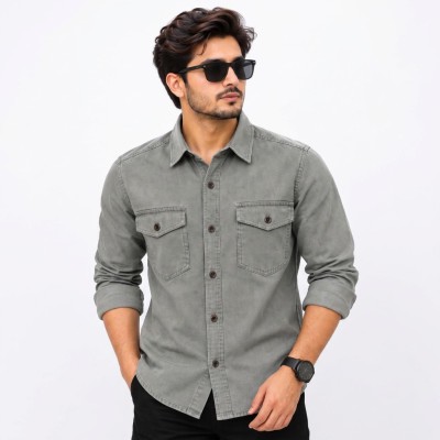Double Pocket full Sleeve denim shirt