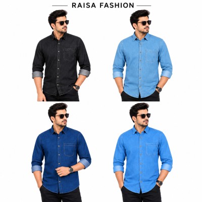 Denim full sleeve shirt