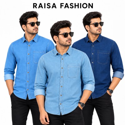 Denim full sleeve shirt