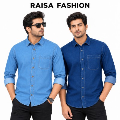 Denim full sleeve shirt