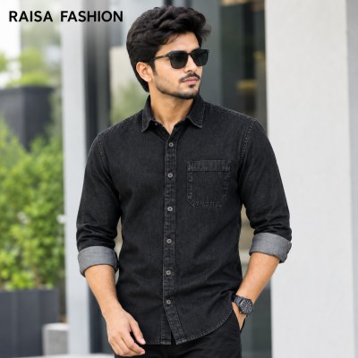 Denim full sleeve shirt